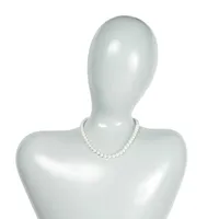 Classic 8MM White Pearl 20" Necklace