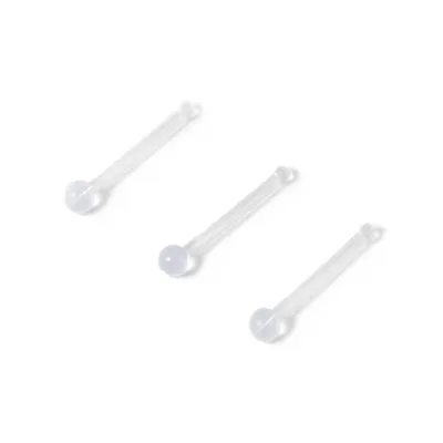 Clear Retainer Nose Stud Set