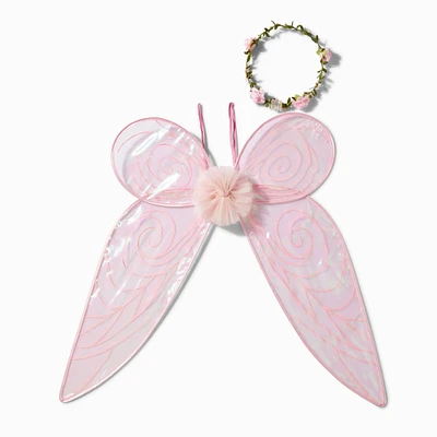 Pink Garden Fairy Costume Set - 2 Pack