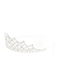 Caroline Silver Classic Tiara