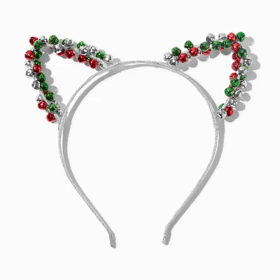 Jingle Bells Cat Ears Headband