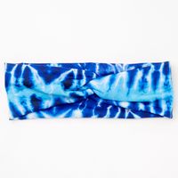 Blue Waters Tie Dye Twisted Headwrap