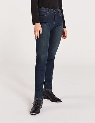 Jean slim bleu, coupe sculpt up femme IKKS | Mode Automne Hiver Pantalon, combinaison, jeans