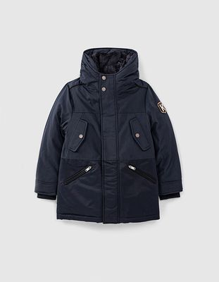 Parka 2 en 1 navy avec doudoune cognac tattoos garçon  IKKS | Mode Automne Hiver Manteau, parka, veste