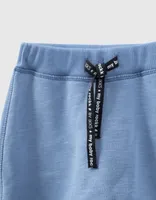 Pantalon bleu molleton bio bébé