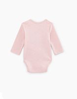 Body rose pâle à personnaliser en coton bio bébé IKKS | Mode Printemps Eté Bodies & Pyjama