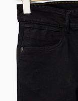 jean skinny noir Essentiels en coton bio garçon IKKS | Mode Automne Hiver Pantalon,