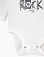 Body milk à message coton bio bébé IKKS | Mode Printemps Eté Bodies & Pyjama