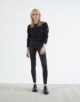 JEGGING noir glossy femme IKKS | Mode Automne Hiver Pantalon, combinaison, jeans