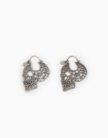 Boucles d'oreilles têtes de mort femme IKKS | Mode Automne Hiver Bijoux
