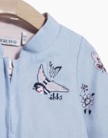 Bombers rose bébé fille