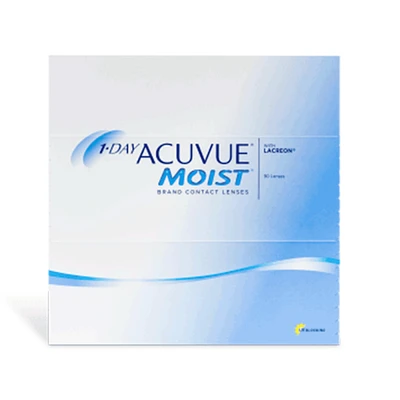 1-DAY ACUVUE MOIST (90 PACK)