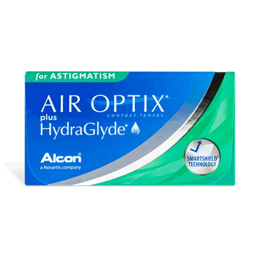 AIR OPTIX PLUS HYDRAGLYDE FOR ASTIGMATISM (PACK OF 6)