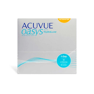ACUVUE OASYS 1-DAY with Hydraluxe Technology for Astigmatism