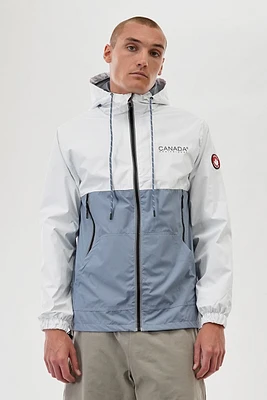 Canada Weather Gear Hooded Colour Block Lightweight Jacket