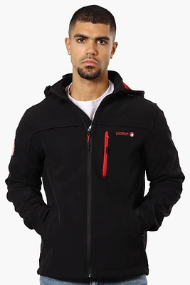 Canada Weather Gear Hooded Fleece Lined Lightweight Jacket