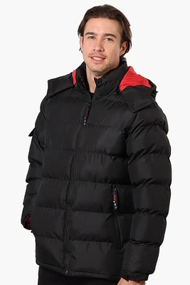 Canada Weather Gear Zip Pocket Bubble Bomber Jacket