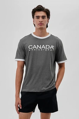 Canada Weather Gear Classic Ringer Tee