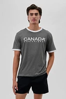 Canada Weather Gear Classic Ringer Tee