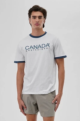 Canada Weather Gear Classic Ringer Tee