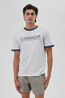 Canada Weather Gear Classic Ringer Tee