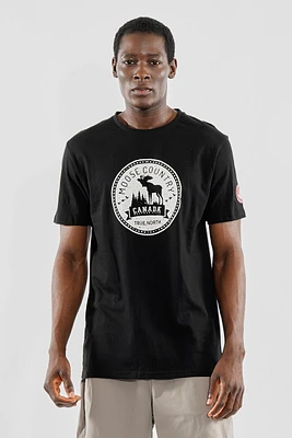 Canada Weather Gear Moose Country Print Tee