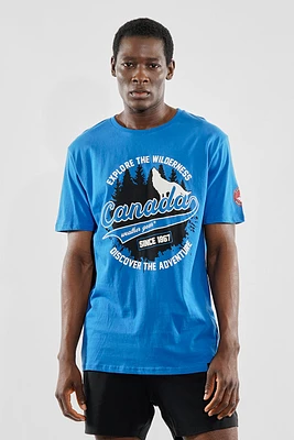 Canada Weather Gear Discover The Adventure Print Tee
