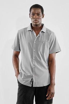 Canada Weather Gear Travel Collection Basic Button Up Casual Shirt