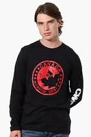 Canada Weather Gear Logo Sleeve Long Top