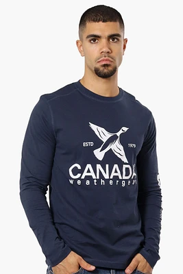 Canada Weather Gear Logo Sleeve Long Top