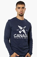Canada Weather Gear Logo Sleeve Long Top