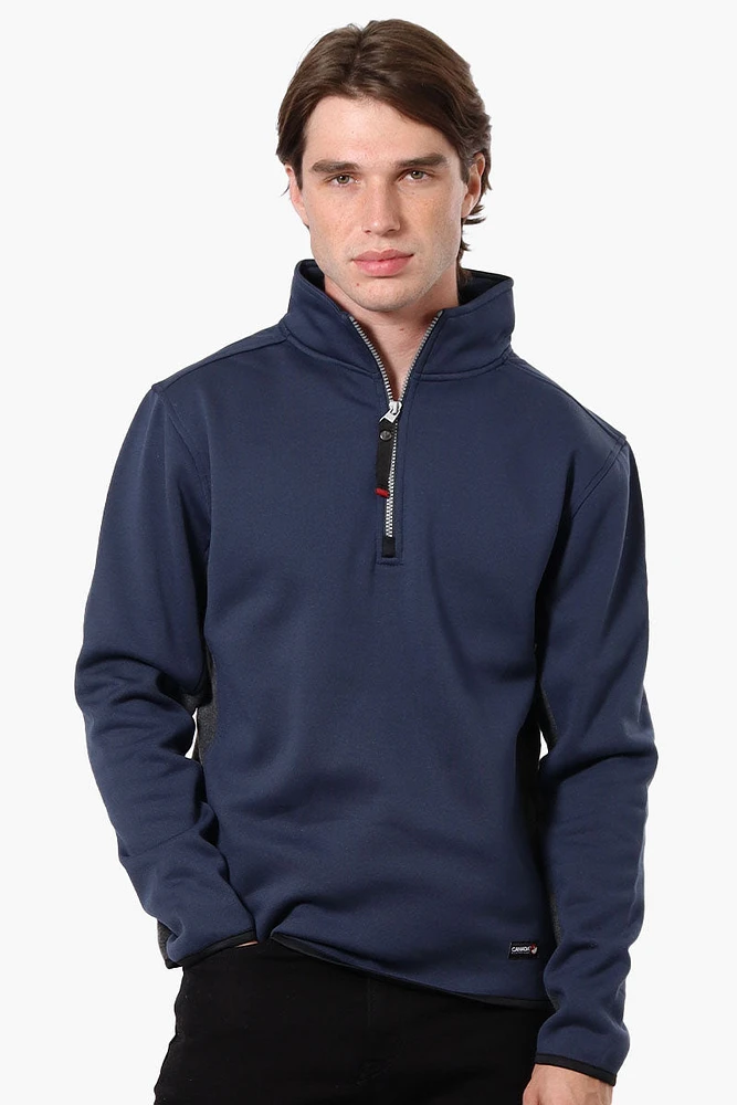 Canada Weather Gear Solid Half Zip Sweatshirt