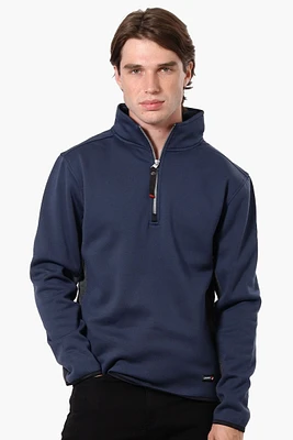 Canada Weather Gear Solid Half Zip Sweatshirt