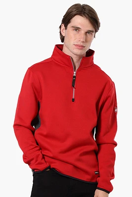 Canada Weather Gear Solid Half Zip Sweatshirt