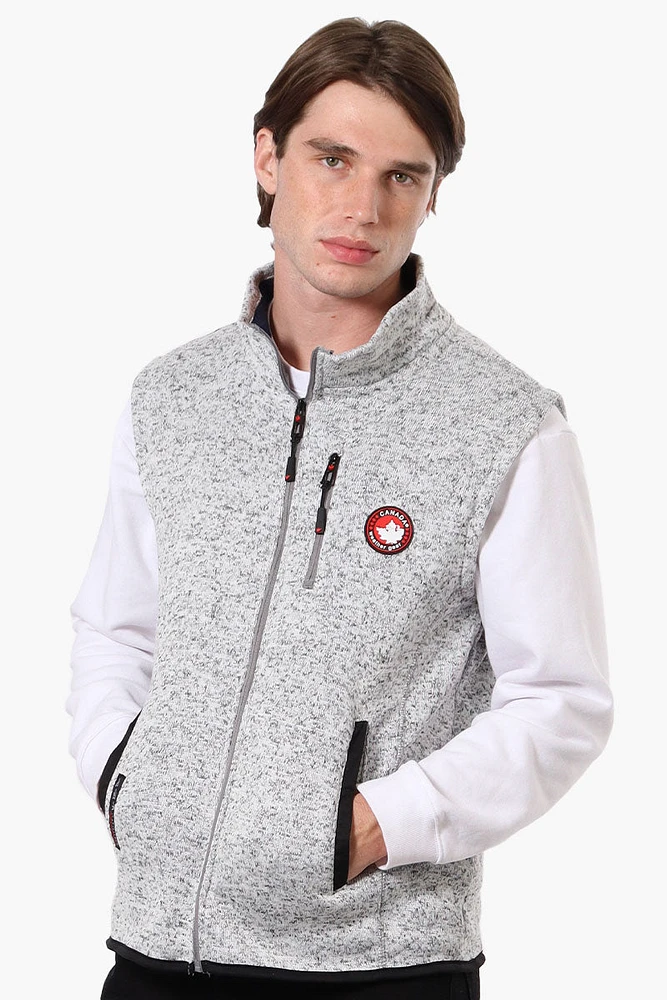 Canada Weather Gear Full Zip Fleece Vest