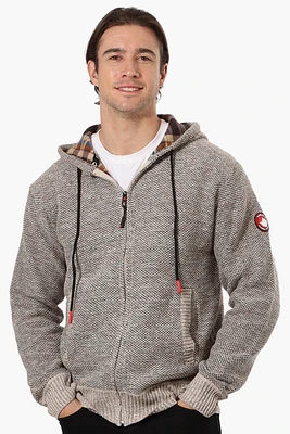 Canada Weather Gear Hooded Fleece Lined Lightweight Jacket