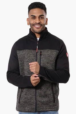 Canada Weather Gear Zip Up Fleece Lightweight Jacket