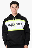 Essentials Super Triple Goose Striped Logo Hoodie