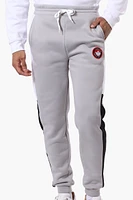 Canada Weather Gear Side Stripe Colour Block Joggers - Grey