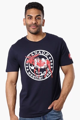 Canada Weather Gear Moose Print Tee