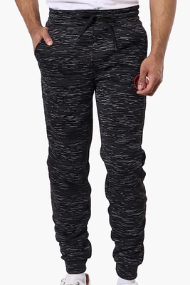 Canada Weather Gear Patterned Tie Waist Joggers