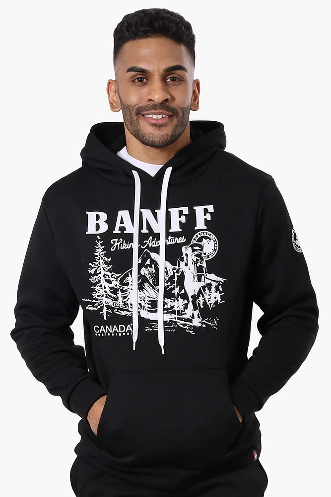 Canada Weather Gear Banff Print Hoodie