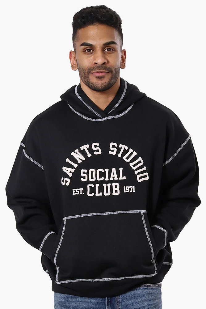 Saints Studio Social Club Print Hoodie