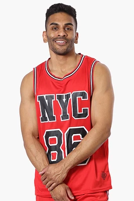 Mecca NYC Print Mesh Muscle Tee