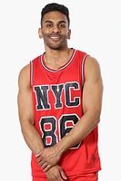 Mecca NYC Print Mesh Muscle Tee