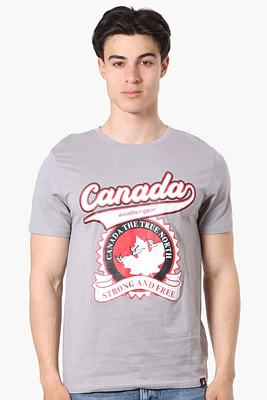Canada Weather Gear Strong And Free Print Tee