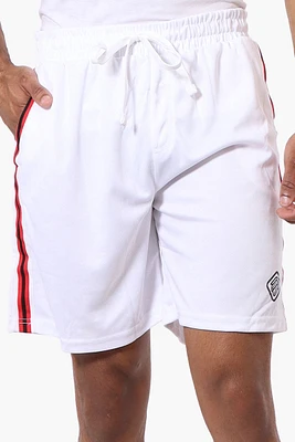 Mecca Side Stripe Mesh Shorts