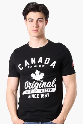 Canada Weather Gear Coast To Print Tee
