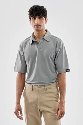 Canada Weather Gear Travel Collection Micro Stripe Polo Shirt