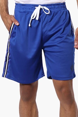 Mecca Side Stripe Mesh Shorts